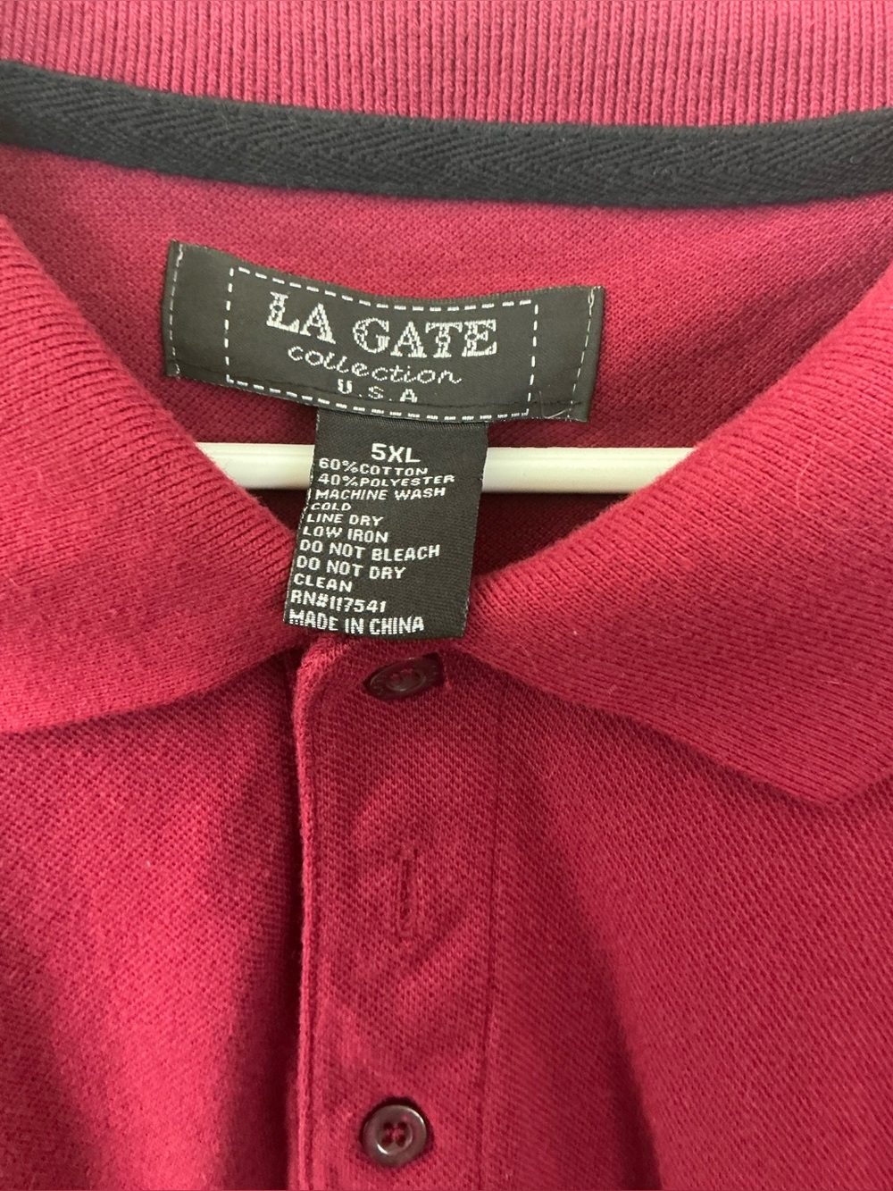 Men's Polo Shirt in Raspberry
